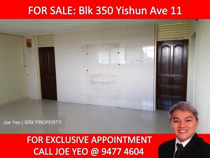 Blk 350 Yishun Avenue 11 (Yishun), HDB 4 Rooms #182692392